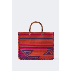 ALIBEY - BOLSO TRIANGULO BICOLOR
