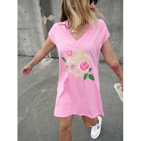 AIRE RETRO - VESTIDO TUNICA CALAVERITA FLOR