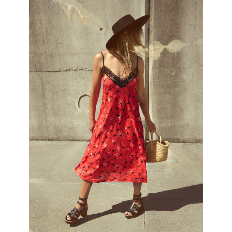 AIRE RETRO - VESTIDO LENCERO GUITARRAS