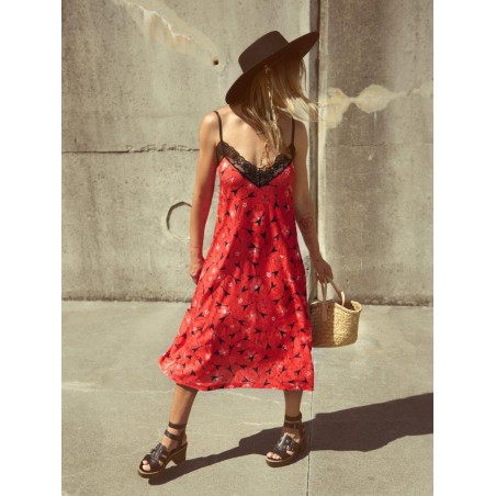 AIRE RETRO - VESTIDO LENCERO GUITARRAS