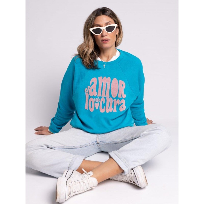 AIRE RETRO - SUDADERA AMOR LOCURA