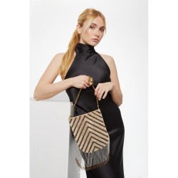 ALIBEY - BOLSO VESTIR FLECOS