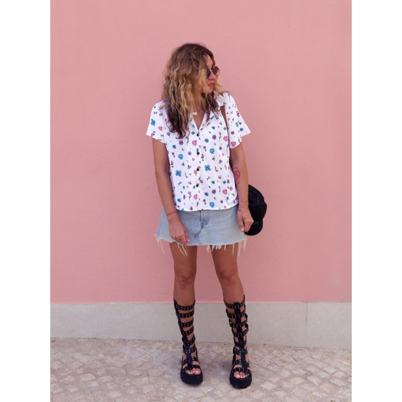 AIRE RETRO - CAMISA DIBUJITOS