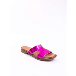 HEE SHOES - METAL FUCASIA