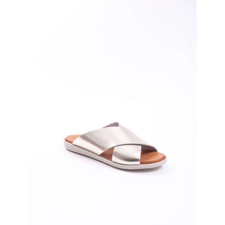 HEE SHOES - METAL CHAMPAGNE